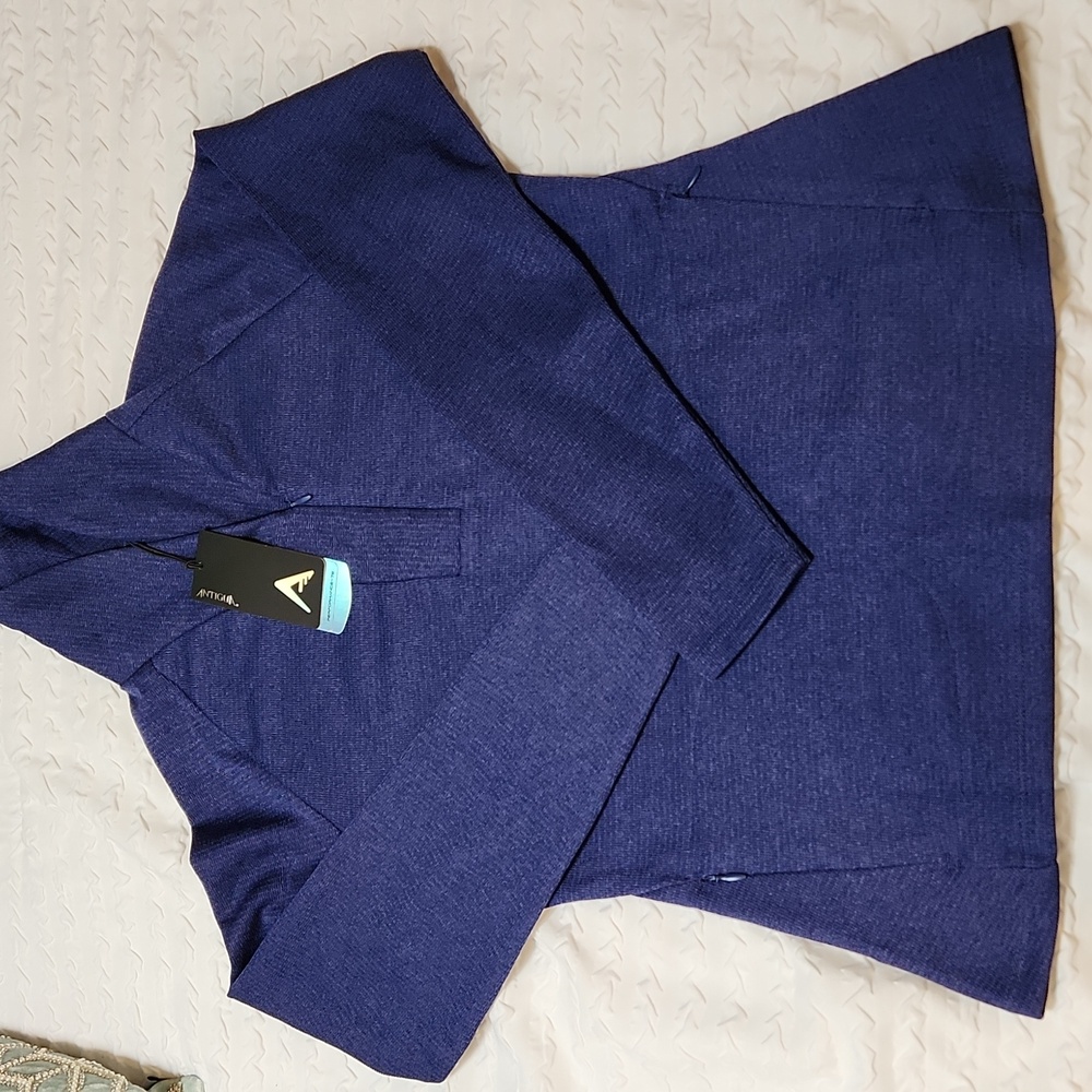 Antigua Performance 1/4 Zip Women's Size Small NWT